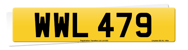 Registration number WWL 479